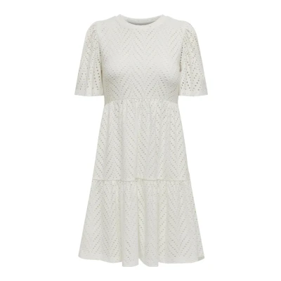 Abbildung von JDY Carla Cathinka Freizeitkleid, Damen, Größe: XXL, Cloud dancer