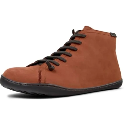 Abbildung von Camper PEU CAMI Schnürstiefelette, Herren, Größe: 43, Mittelrot Schuhe