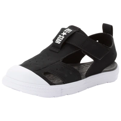 Abbildung von Converse Chuck Taylor ALL STAR Unisex Riemensandalette für Kinder, Größe: 29, Black/white/black Schuhe
