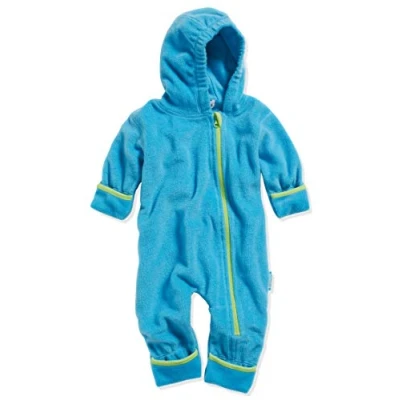 Abbildung von Playshoes Unisex Kinder Fleece Overall Jumpsuit, aquablau, 62
