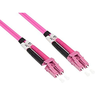 Abbildung von Patchkabel LWL Duplex OM4 (Multimode, 50/125) LC/LC, 0,5m, Good Connections®