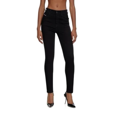 Abbildung von Diesel 1984 Slandyhigh Library Jeans Skinny Fit, Damen, Größe: 34x30, Black