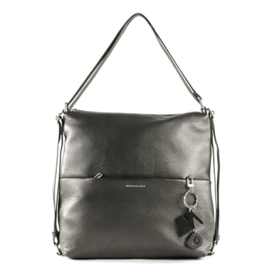 Abbildung von Mandarina Duck Damen Mellow Lux HOBO Datei bedienen, Graphit