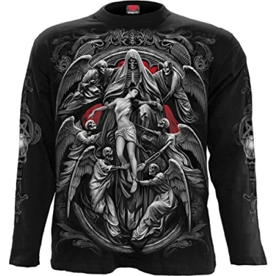 Abbildung von Spiral REAPER&#039;S Door Langarmshirt Schwarz XL