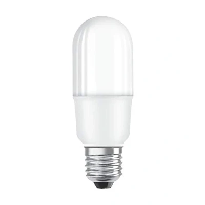 Abbildung von OSRAM LED Lampe mit E27 Sockel, Warmweiss (2700K), Stabform, 8W, Ersatz für 60W Glühbirne, matt, STAR STICK, Warmweiß