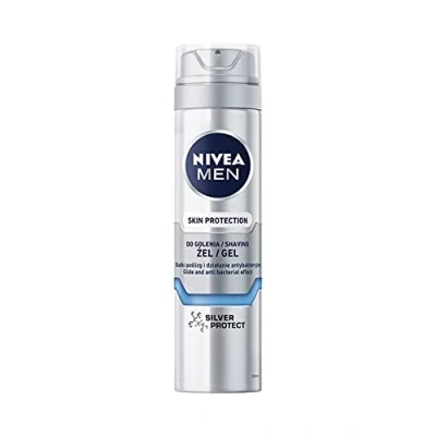 Abbildung von NIVEA MEN Rasiergel Silver Protect 200 ml