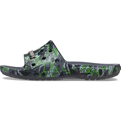Abbildung von Crocs Classic Slide Sandals, Unisex Comfortable Swimming Shoes, Mehrfarbig, 42/43 EU