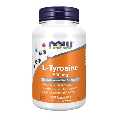 Abbildung von NOW Foods L Tyrosine 500 mg. 120 Capsules