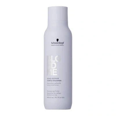 Abbildung von Schwarzkopf Professional BlondMe Bond Repair Purple Shampoo 300 ml