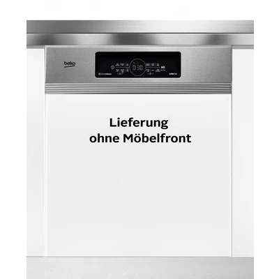 Abbildung von BEKO teilintegrierbarer Geschirrspüler »BDSN36461XC«, 14 Maßgedecke, SelfDry