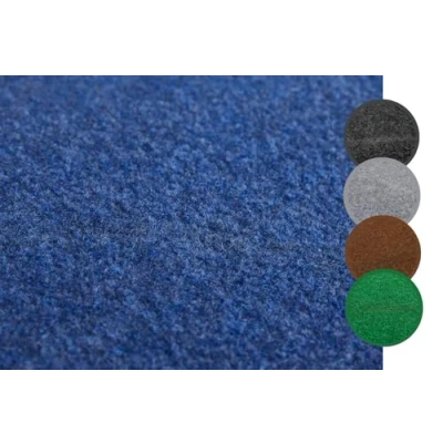 Abbildung von andiamo Kunstrasenteppich Field mit Noppen Kunstrasen Outdoor zur Verwendung als Balkon Bodenbelag oder Teppich witterungsbeständig und zuschneidbar 400 x 600 cm Blau