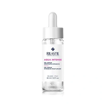 Abbildung von Rilastil Intense Gel Serum, Intensiv Feuchtigkeitsspendende Anti Pollution Wirkung mit Hyaluronsäure, Seidige Textur, Für Alle Hauttypen Geeignet, 30 ml Packung