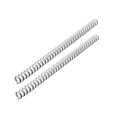 Abbildung von GBC 387340E ClickBind Binderücken Bis zu 145 Blatt, weiß, 16mm (50er Pack)
