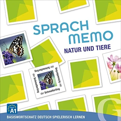 Abbildung von Hueber Verlag GmbH SPRACHMEMO Natur und Tiere: Basiswortschatz Deutsch spielerisch Lernen/Sprachspiel