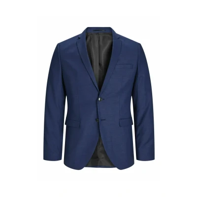 Abbildung von Jack &amp; Jones Klassischer PLUS Anzugsakko, Herren, Größe: 66, Medieval blue