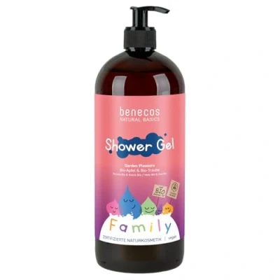 Abbildung von Benecos Natural Shower Gel Family Size Garden Pleasure 950 Ml