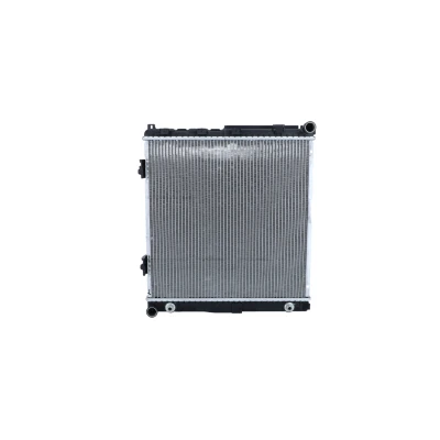 Abbildung von NRF 506575 Kühler, Motorkühlung Aluminium 492 485 42 mit Anbauteilen Kühlrippen gelötet MERCEDES BENZ: W124 Saloon, Coupe, Estate