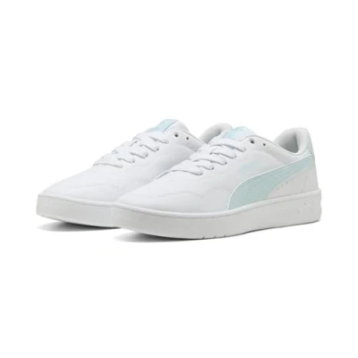 Abbildung von Puma Court Lally Damen Sneaker, Weißes Meeresglas, 37.5 EU