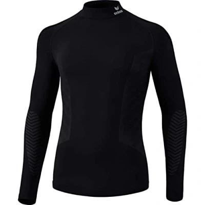 Abbildung von Erima Unisex Athletic Longsleeve 2.0 Turtleneck Funktionsunterwäsche, Schwarz, S EU