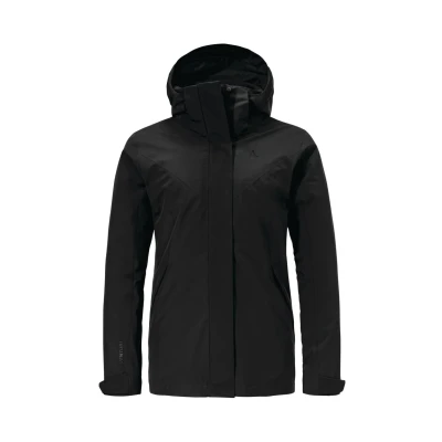 Abbildung von Schöffel Regenjacke / wasserabweisende Jacke, Damen, Größe: 36, Schwarz