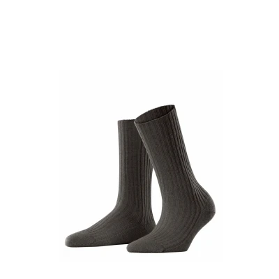Abbildung von Falke COSY BOOT Socken, Damen, Größe: 39 42, Dark brown