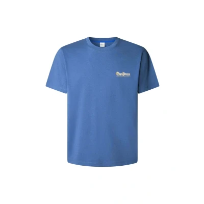 Abbildung von Pepe Jeans T Shirt »MILON TEE«, mit geripptem Rundhals