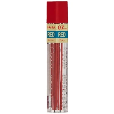 Abbildung von Lead Refill, .7mm, 12/TB, Red, Sold as 1 Tube, 12 Each per Tube