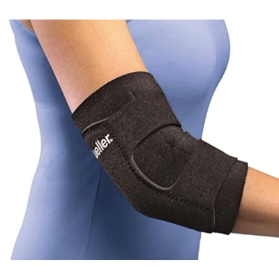 Abbildung von Mueller Elbow Support, Ellenbogenbandage, schwarz, Universalgröße