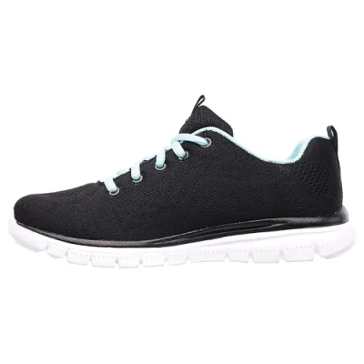 Abbildung von Skechers Damen Graceful Get Connected Sneaker,Schwarz, 36.5 EU