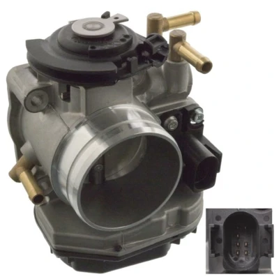 Abbildung von FEBI BILSTEIN 107029 Drosselklappe VOLKSWAGEN: Golf 4 Variant, 4, AUDI: A3 Hatchback, SEAT: Leon I Hatchback