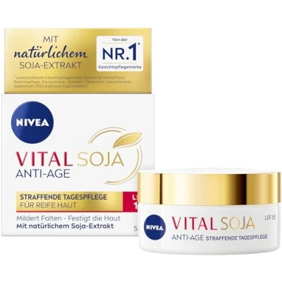 Abbildung von Nivea Vital SOYA Antiage Lifting DAY CARE SPF 15 Antiaging, Größe: 50 ml,