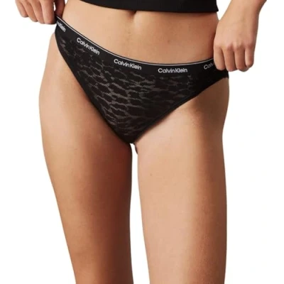 Abbildung von Calvin Klein Underwear Modern LOGO Brief 3 PACK Slip, Damen, Größe: XS, Black/ivory/troposphere