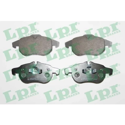 Abbildung von LPR 05P814 Bremsbelagsatz OPEL: Zafira B, Astra H Hatchback, Vectra C Caravan, SAAB: 9 3 Convertible, Estate, Saloon, FIAT: Croma II Estate