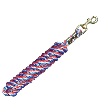 Abbildung von Harry&#039;s Horse Halfterführstrick Pp Rot/Weiß/Blau 3m