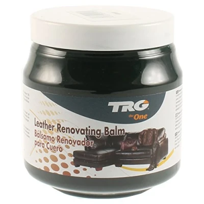 Abbildung von TRG The One Leather Renovating Balm, Renovieren Balsam auf Wachsbasis, reinigt und pflegt Leder, Grün (Green), 300 ml