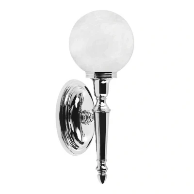 Abbildung von Elstead Lighting BATH DRYDEN4 PC Wandleuchte Dryden 1xG9 H:35 L:13,5 B:13 IP44 3000K