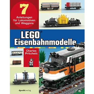 Abbildung von LEGO® Eisenbahnmodelle: 7x Anleitungen für LEGO Lokomotiven und Waggons
