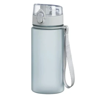 Abbildung von Xavax Trinkflasche, 500 ml (Trinkflasche Sport auslaufsicher, Wasserflasche für kohlensäurehaltige Getränke, Sportflasche mit praktischem Henkel und Klickverschluss, als Fahrradflasche geeignet) blau