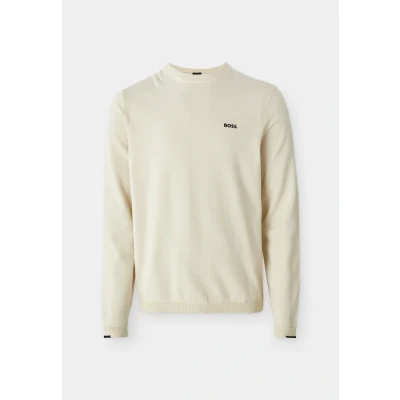 Abbildung von BOSS Strickpullover, Herren, Größe: XXL, Open white