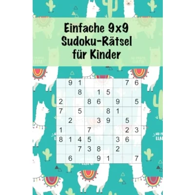 Abbildung von einfache 9x9 Sudoku Rätsel für Kinder: 100 Kinder / Alter: 8 12 Jahre Denksport Großdruck