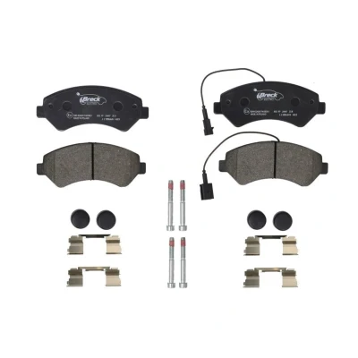 Abbildung von BRECK 24467 00 653 20 Bremsbelagsatz CITROËN: Relay II Van, Platform / Chassis