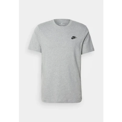 Abbildung von Nike Sportswear CLUB TEE Tshirt basic, Herren, Größe: Small, Dark grey heather/black