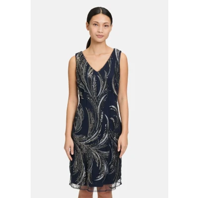 Abbildung von Vera Mont Cocktailkleid/festliches Kleid, Damen, Größe: 36, Silver dark blue