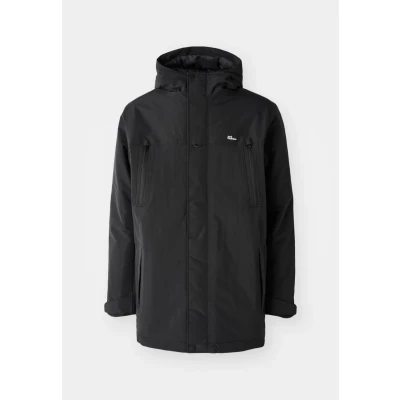 Abbildung von Jack Wolfskin Glacier Shield Regenjacke / wasserabweisende Jacke, Herren, Größe: Large, Black