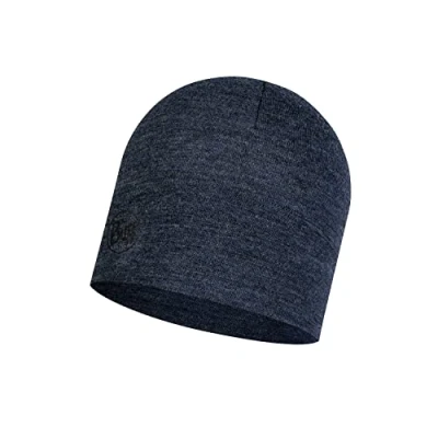 Abbildung von Buff Merino Midweight Mütze MELANGE NIGHT BLUE, 31