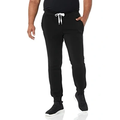 Abbildung von Southpole Herren 1570 Basic Active Sweatpants Fleece Jogger, Schwarz, XXL