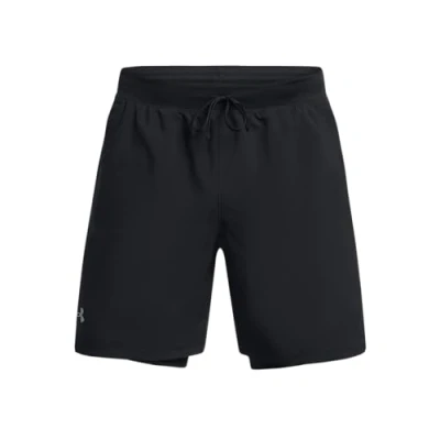 Abbildung von Under Armour Launch kurze Sporthose, Herren, Größe: XS, Black/reflective