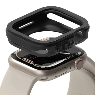 Abbildung von Air Sports Case für die Apple Watch Series 4 9 40/41 mm Schwarz