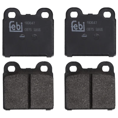 Abbildung von FEBI BILSTEIN 183647 Bremsbelagsatz Vorderachse VOLKSWAGEN: Beetle, Kaefer Convertible, Karmann Ghia Coupe
