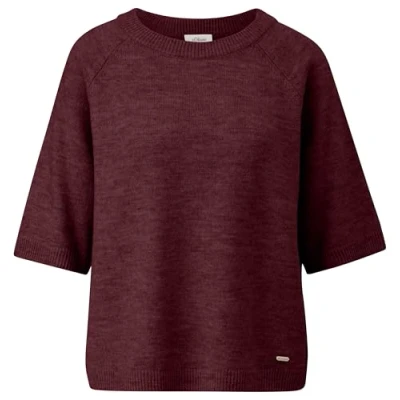 Abbildung von s.Oliver Kurzarm Tshirt basic, Damen, Größe: 34, Bordeaux